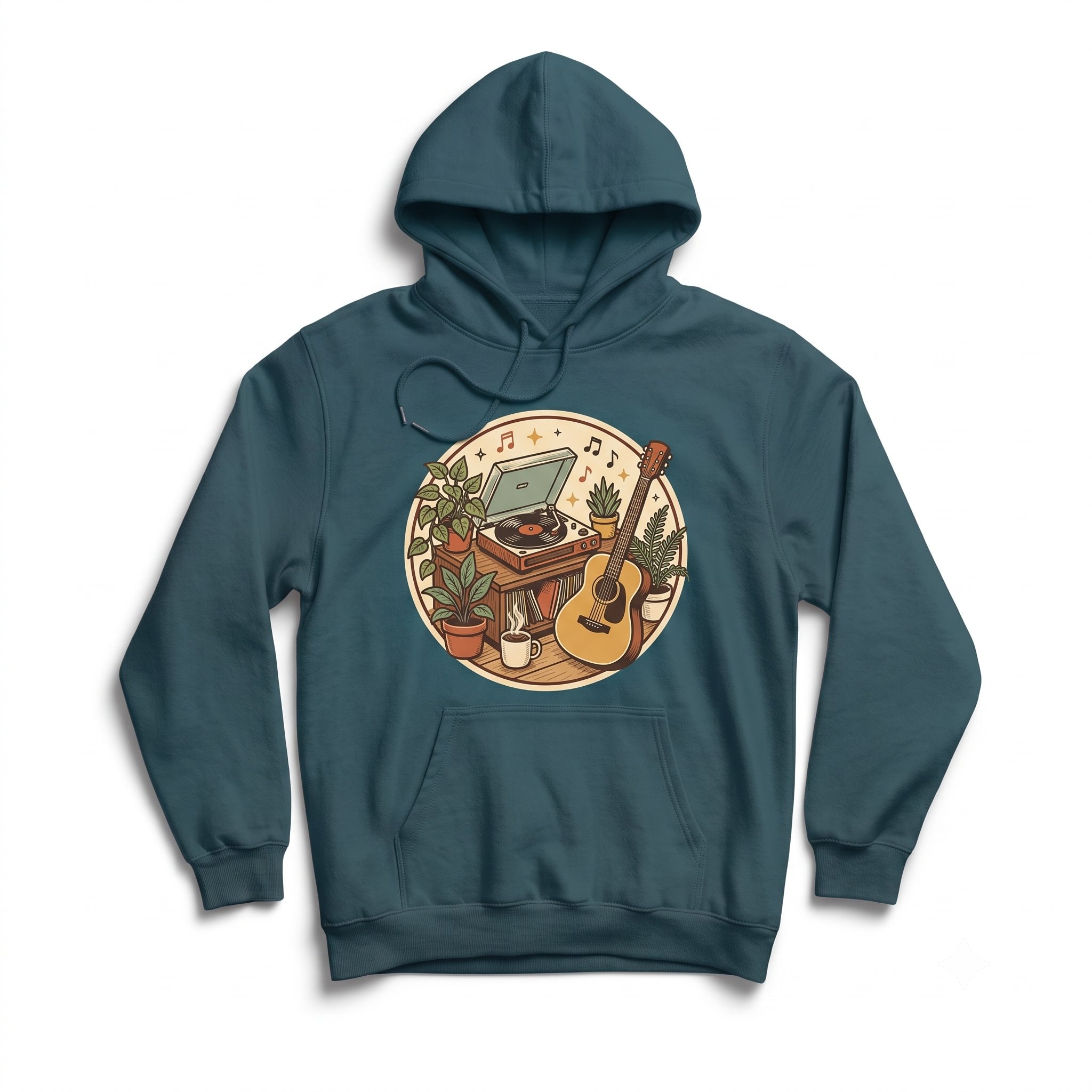 Vintage Grooves Hoodie
