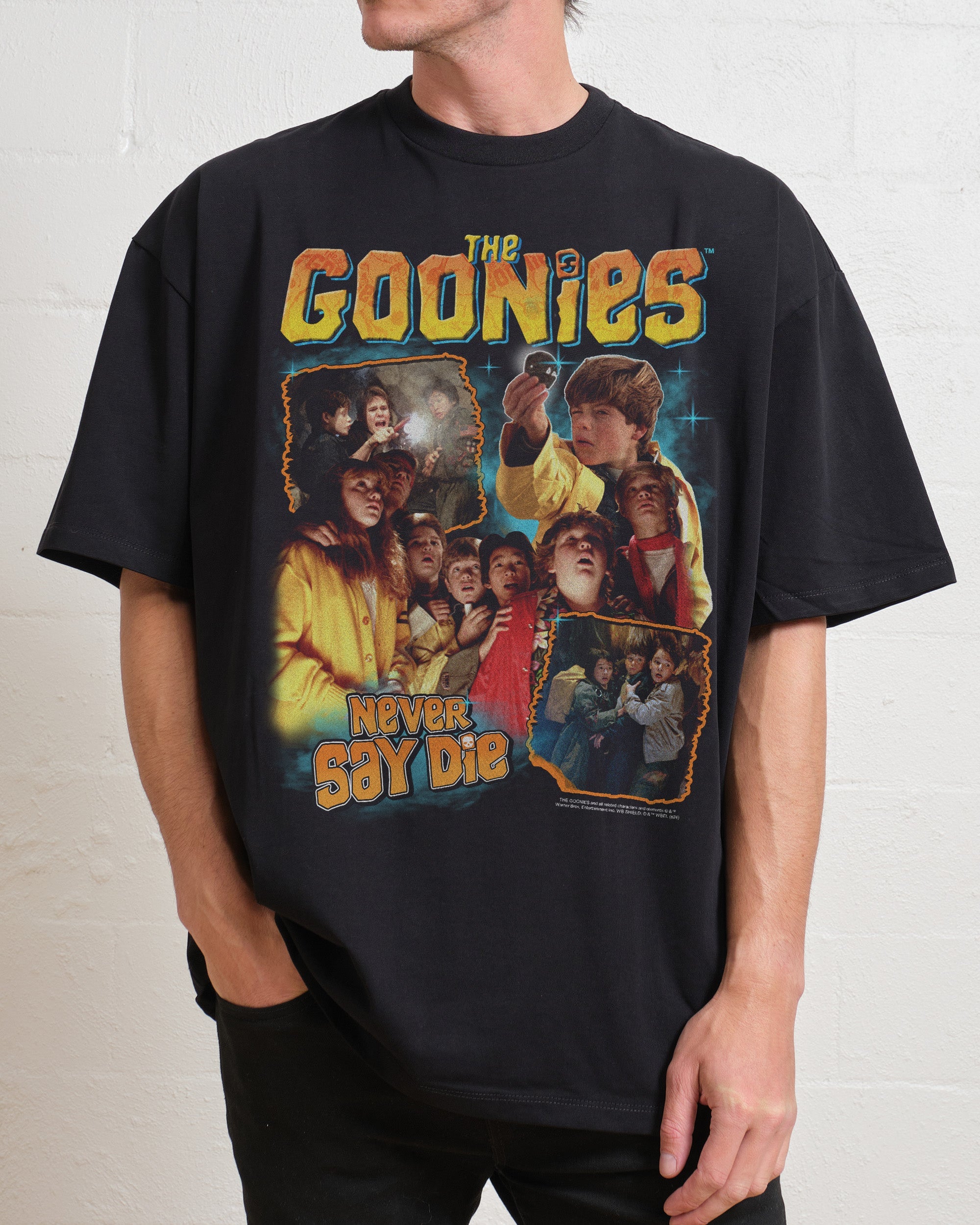 The Goonies Vintage Oversized Graphic T-Shirt - Unisex 100% Combed Cotton