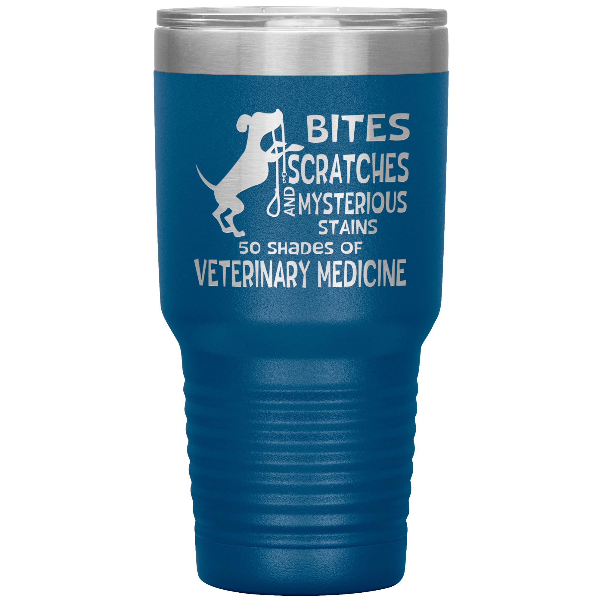 50 Shades of Veterinary Medicine 30oz Vacuum Insulated Tumbler