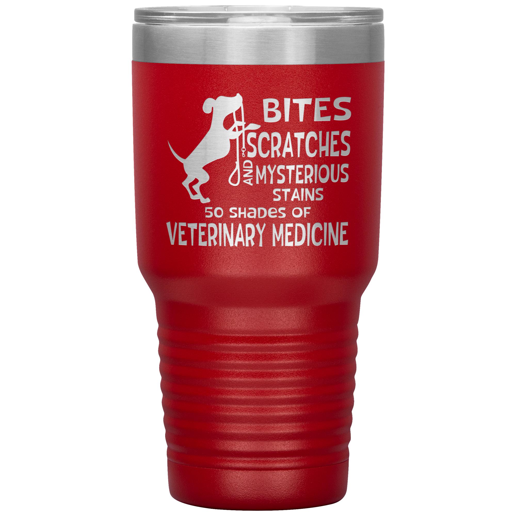 50 Shades of Veterinary Medicine 30oz Vacuum Insulated Tumbler