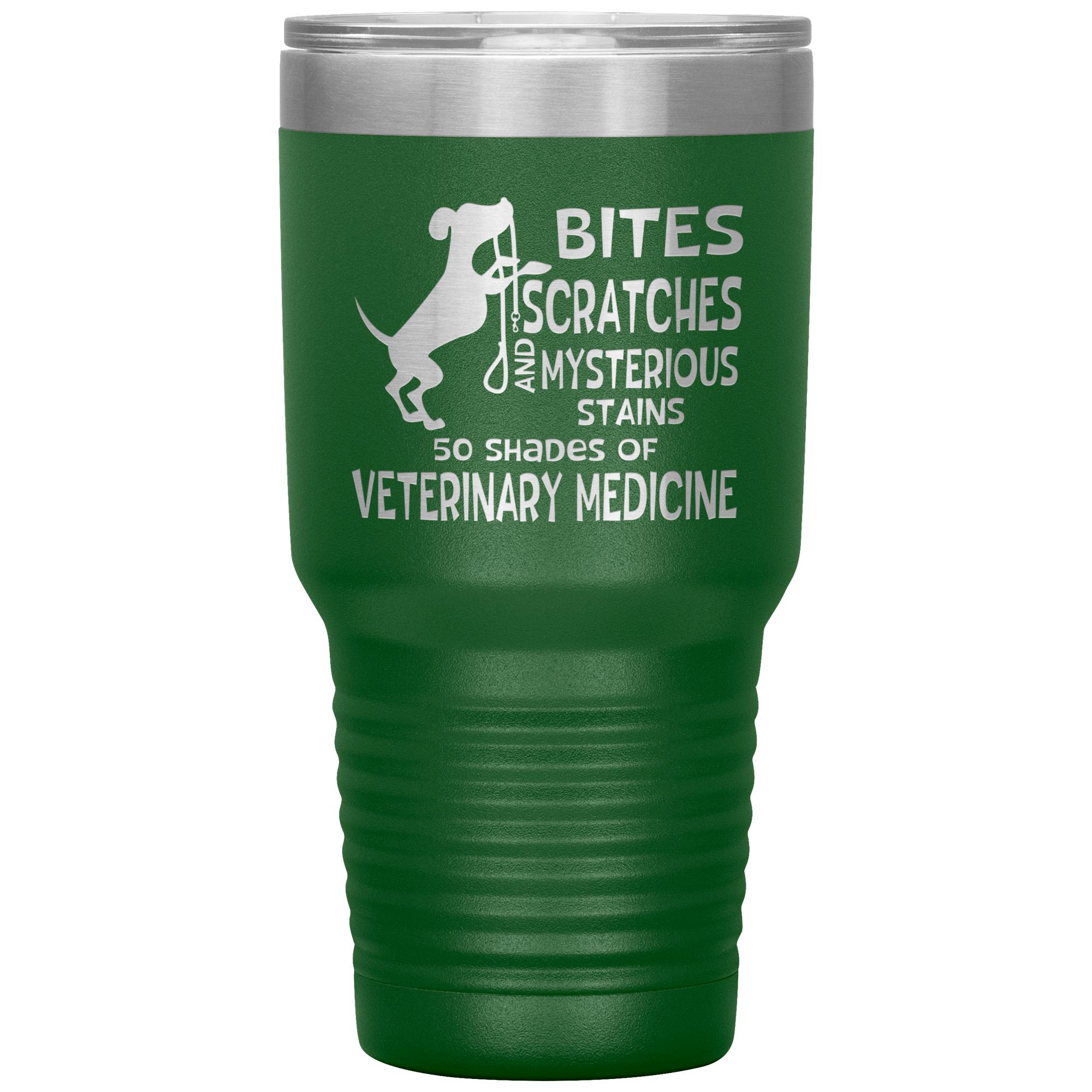 50 Shades of Veterinary Medicine 30oz Vacuum Insulated Tumbler