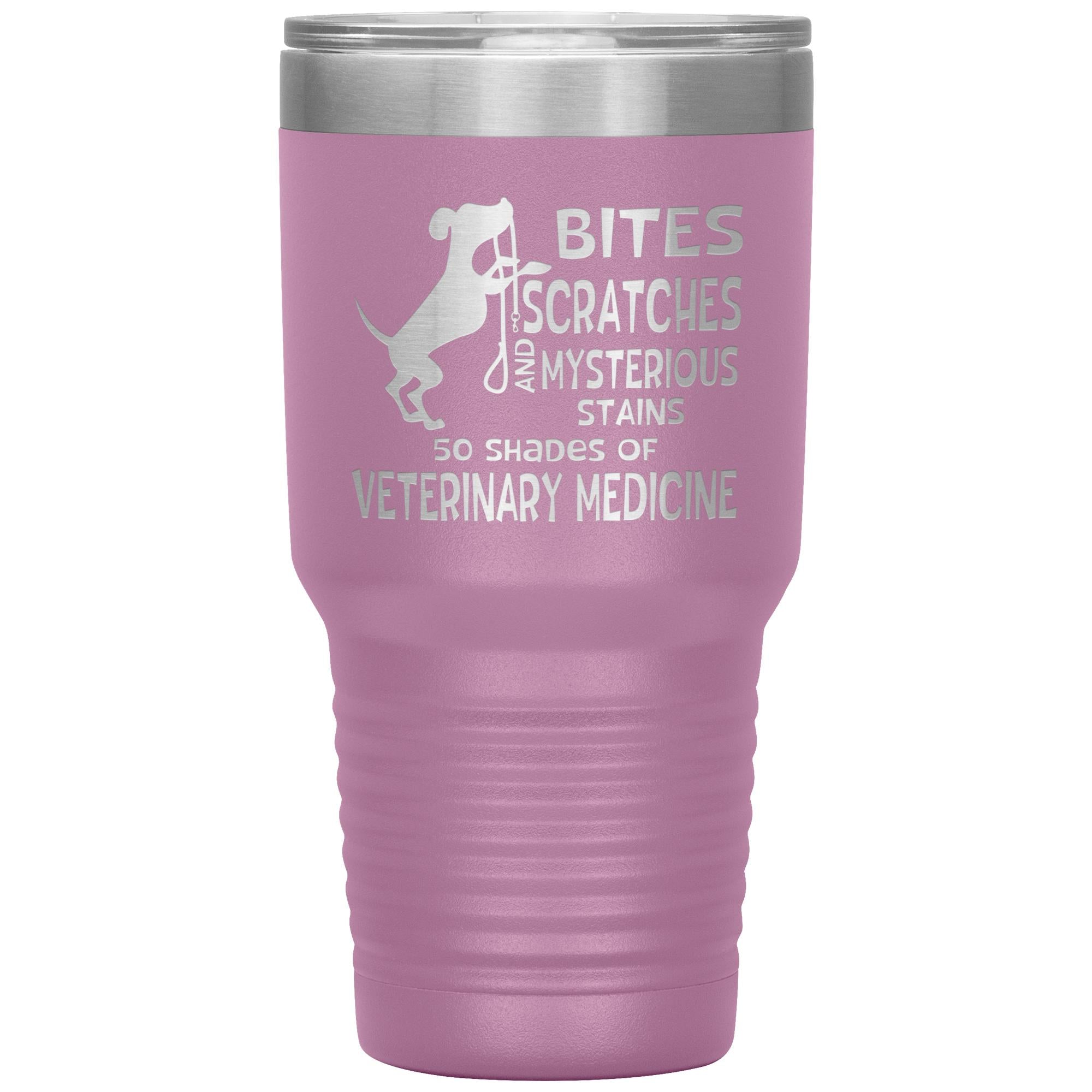 50 Shades of Veterinary Medicine 30oz Vacuum Insulated Tumbler