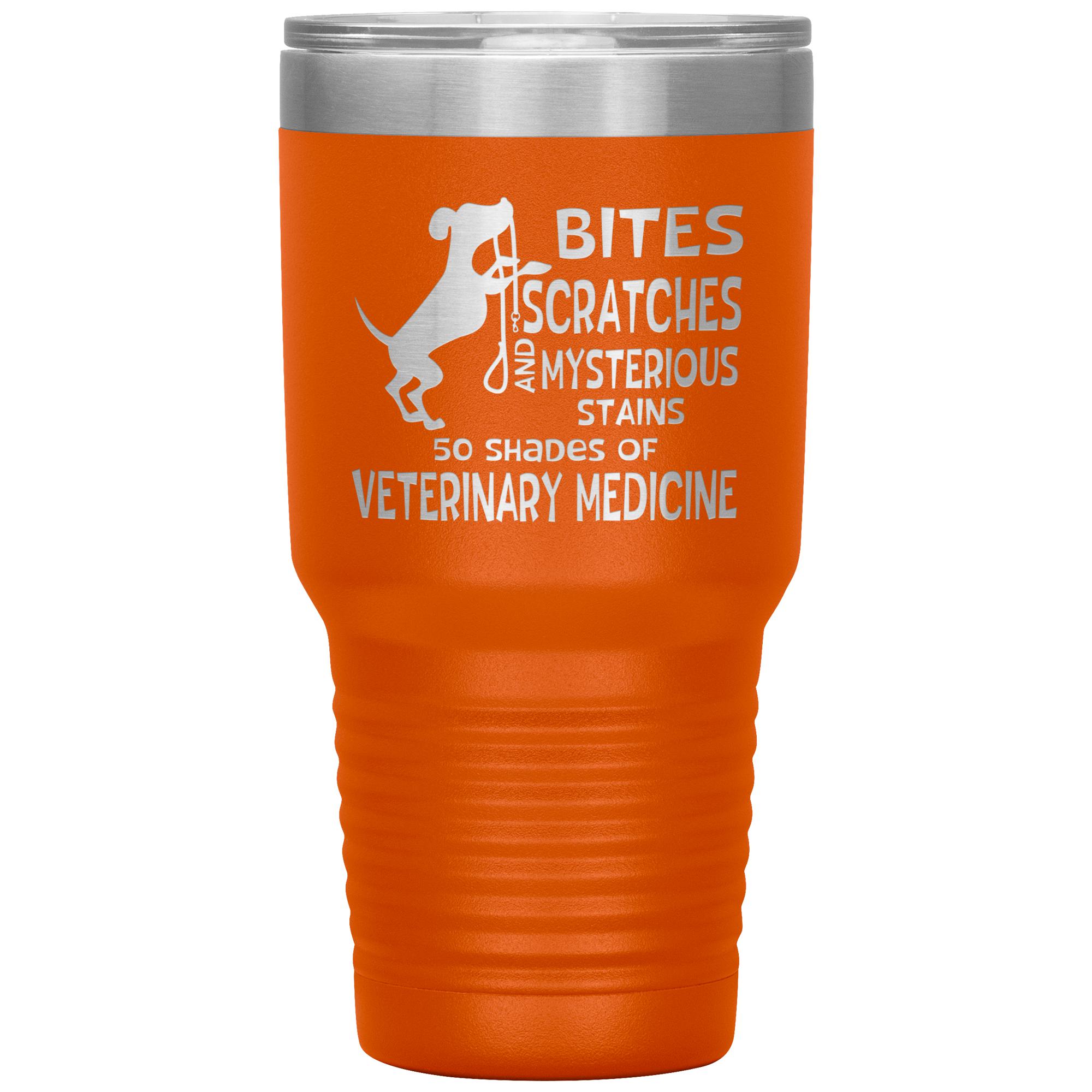 50 Shades of Veterinary Medicine 30oz Vacuum Insulated Tumbler