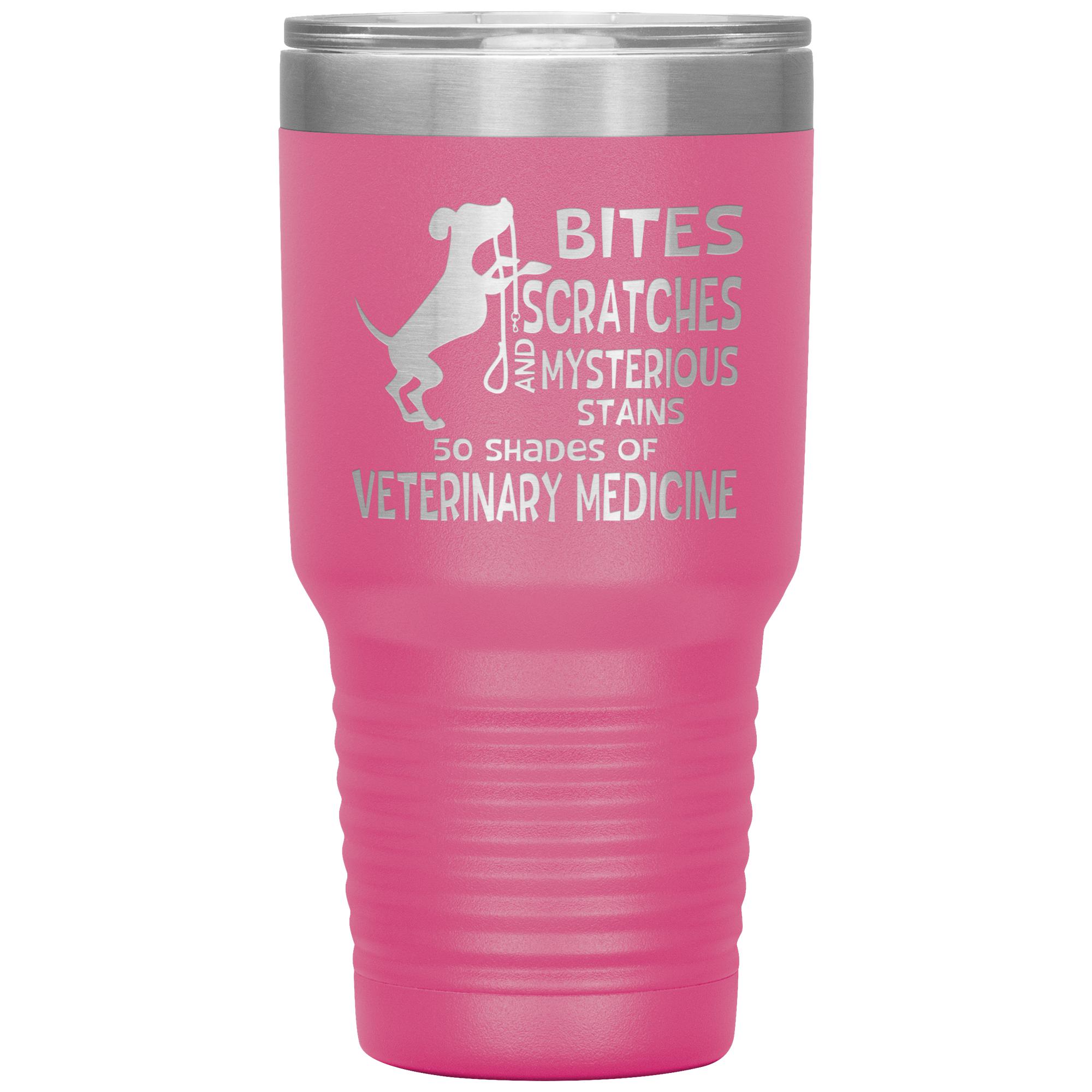 50 Shades of Veterinary Medicine 30oz Vacuum Insulated Tumbler
