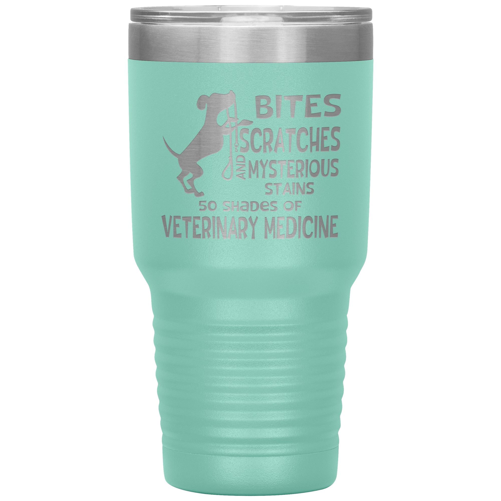 50 Shades of Veterinary Medicine 30oz Vacuum Insulated Tumbler
