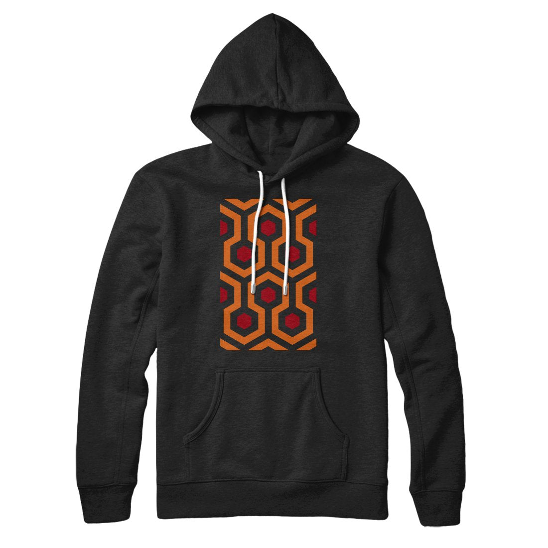Overlook Hotel Carpet Unisex Hoodie - Cotton Polyester Pullover with Kangaroo Pocket