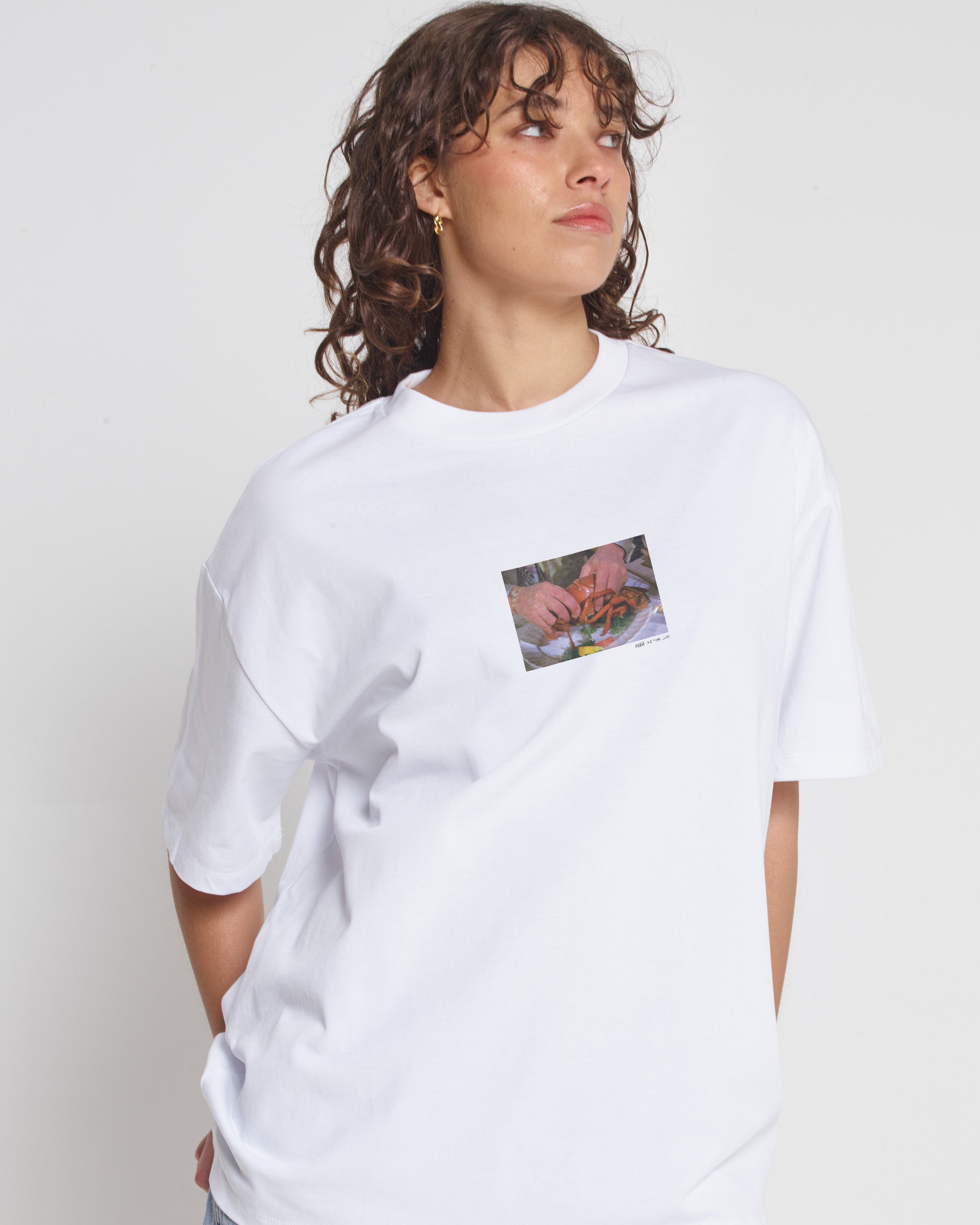 Seinfeld Fancy Dinner Oversized Graphic Tee - Unisex 100% Combed Cotton